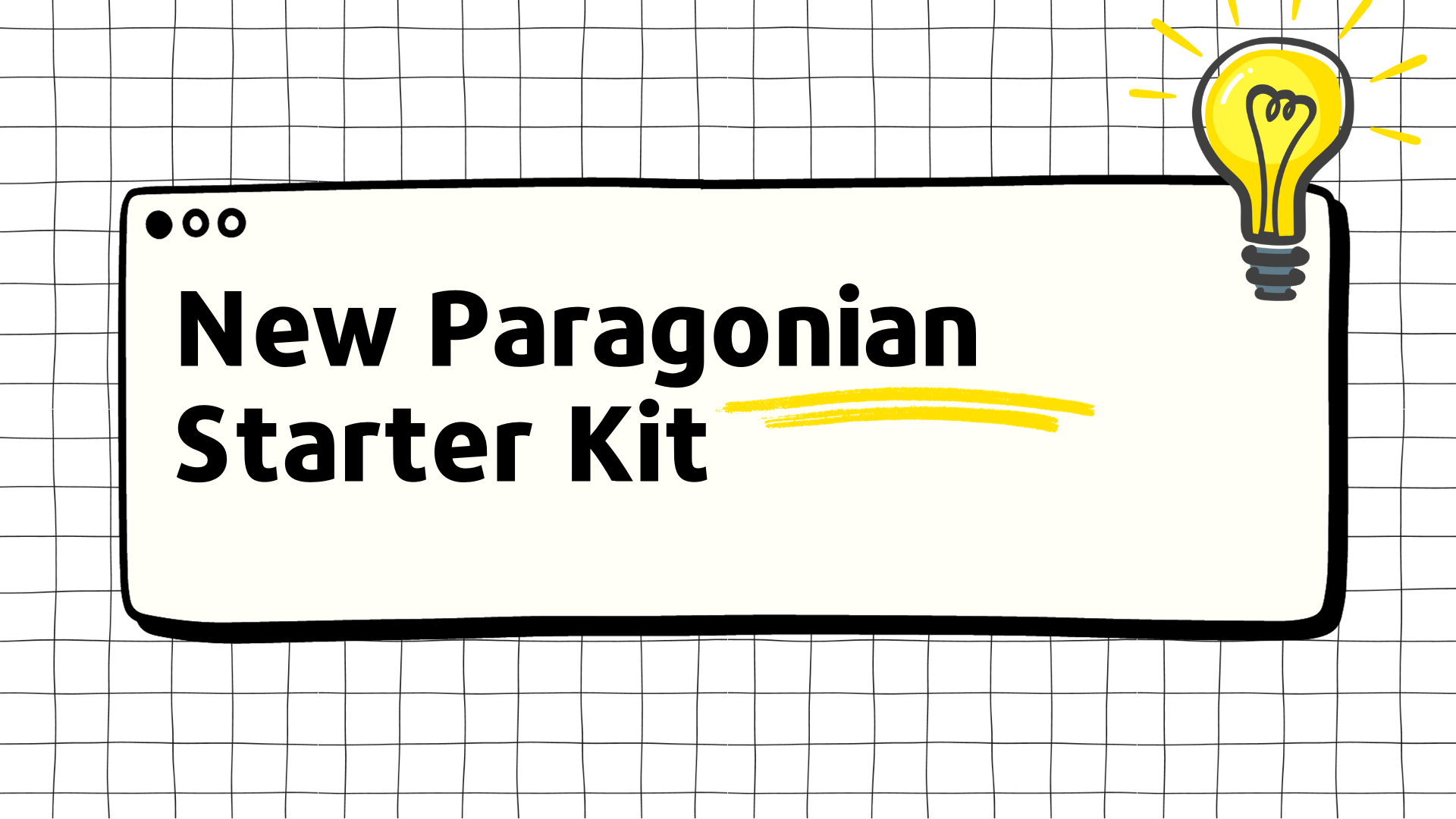 Course Image New Paragonian Starter Kit