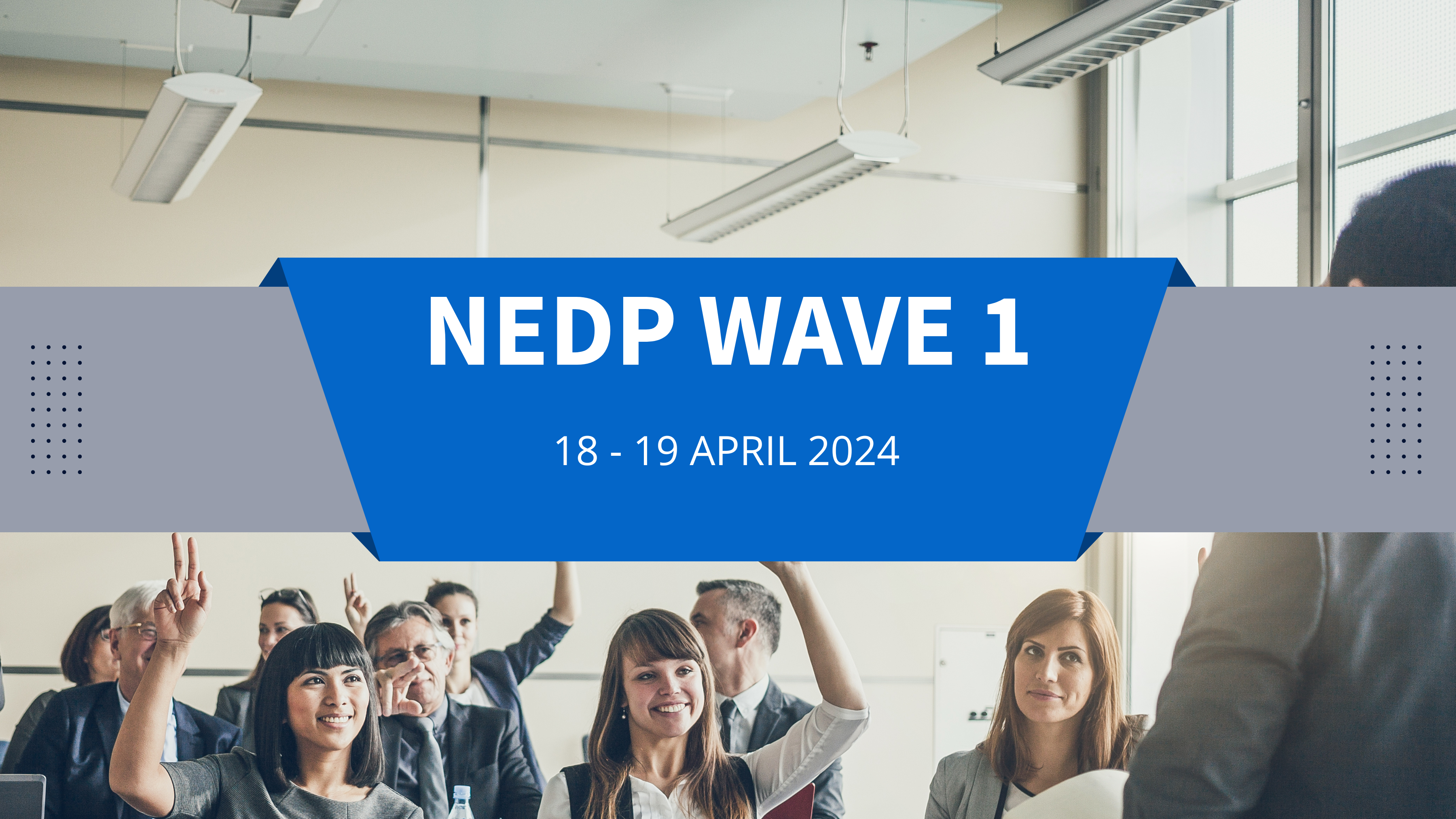 Course Image NEDP Wave 1: 18 - 19 April 2024