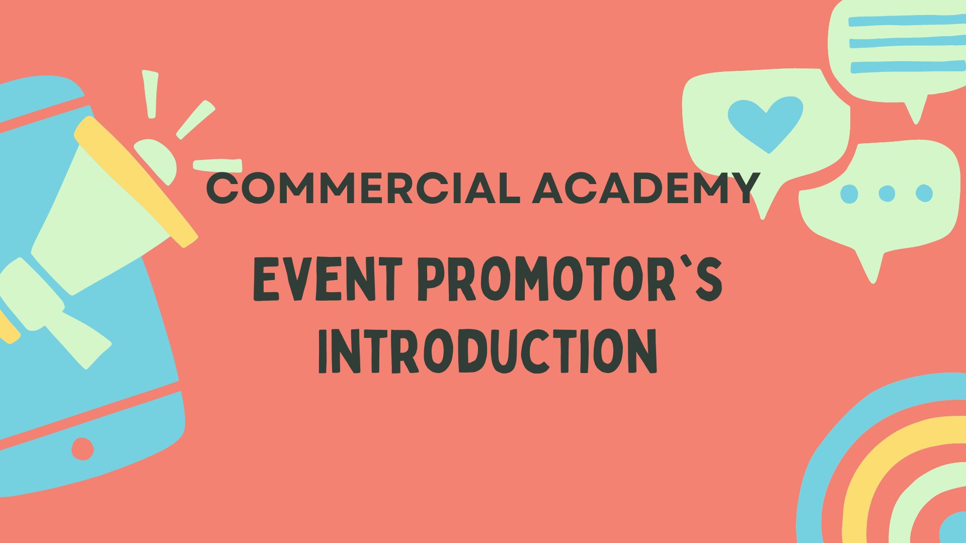 Course Image Event Promotor's Introduction