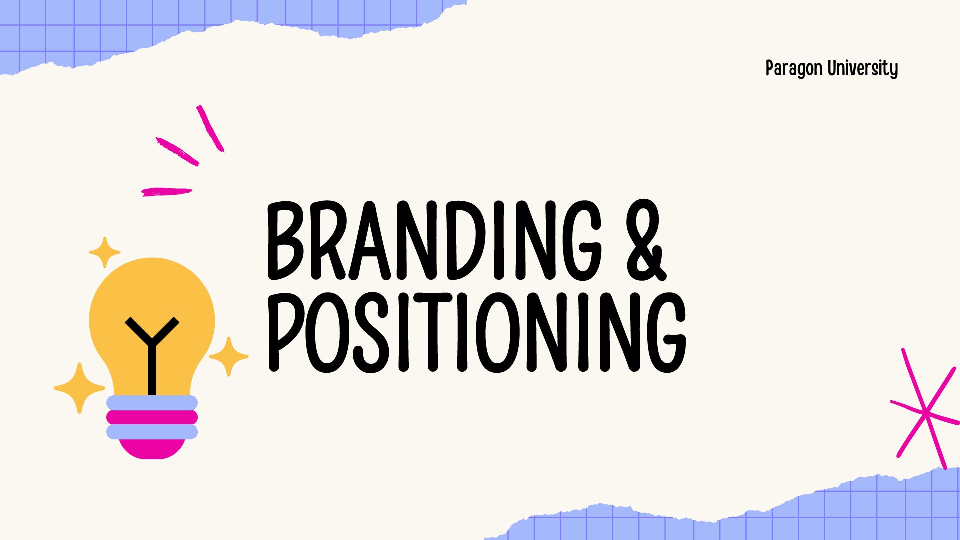 Course Image Branding & Positioning