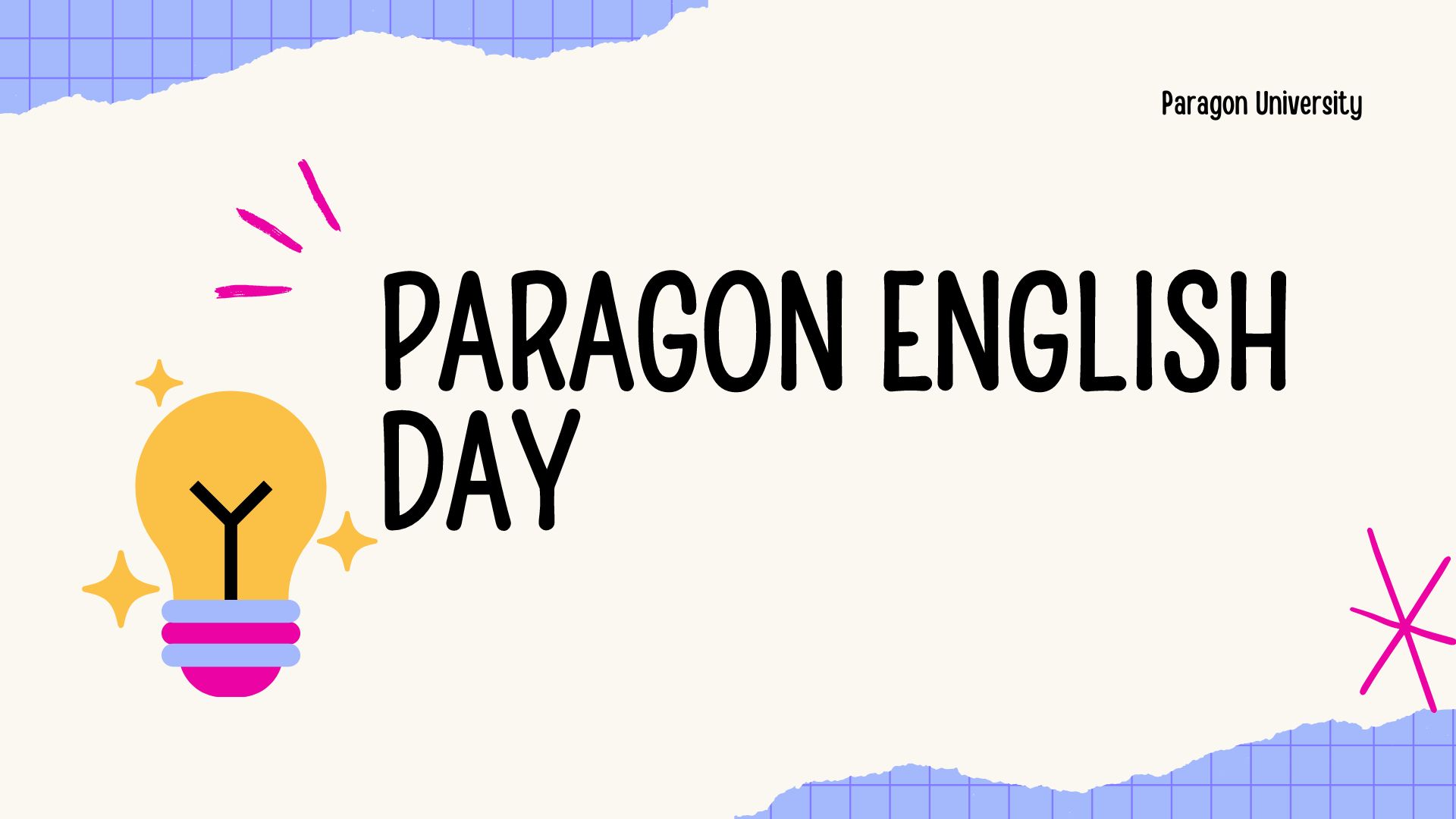 Course Image Paragon English Day