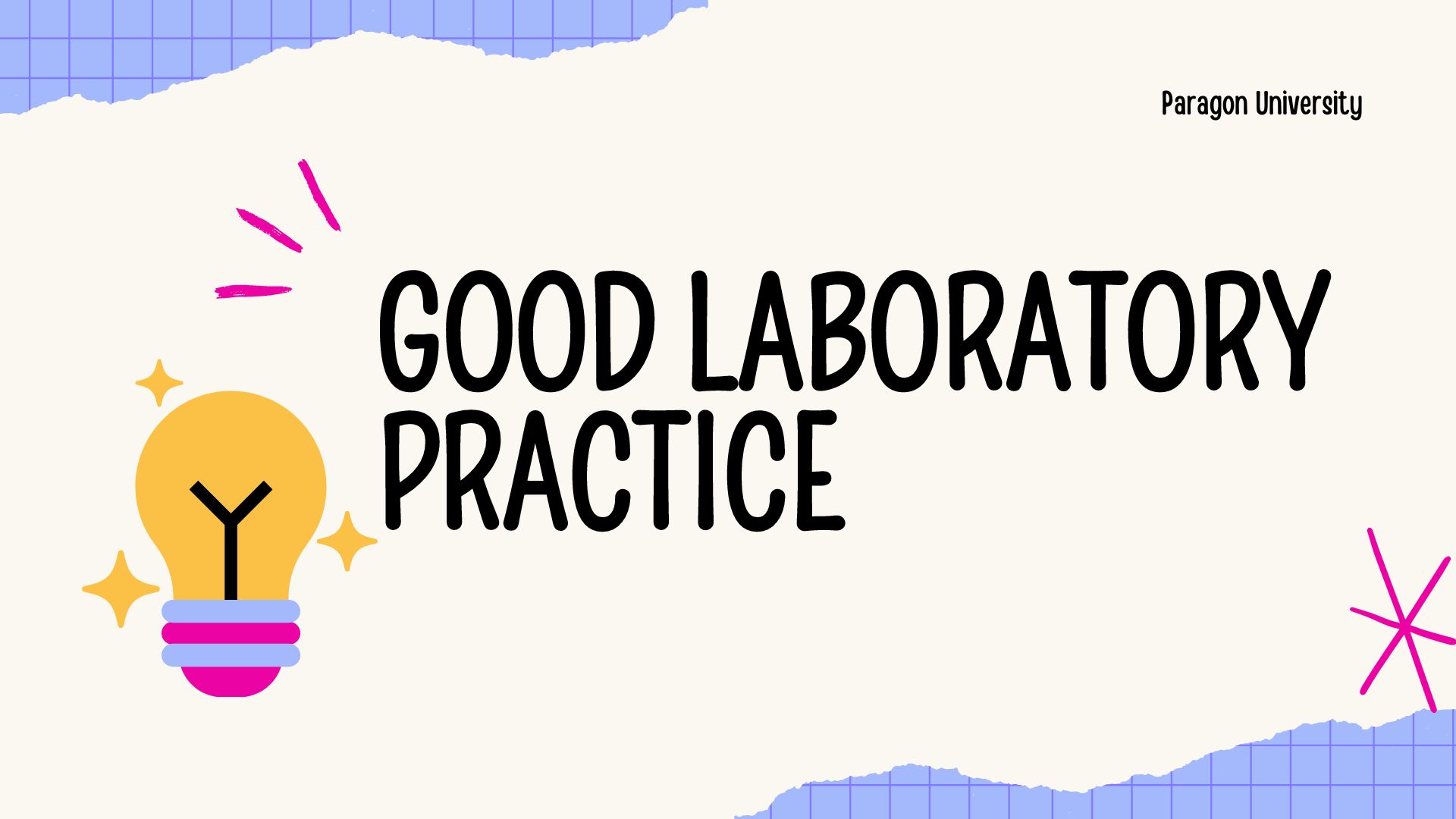 Course Image Good Laboratory Practice