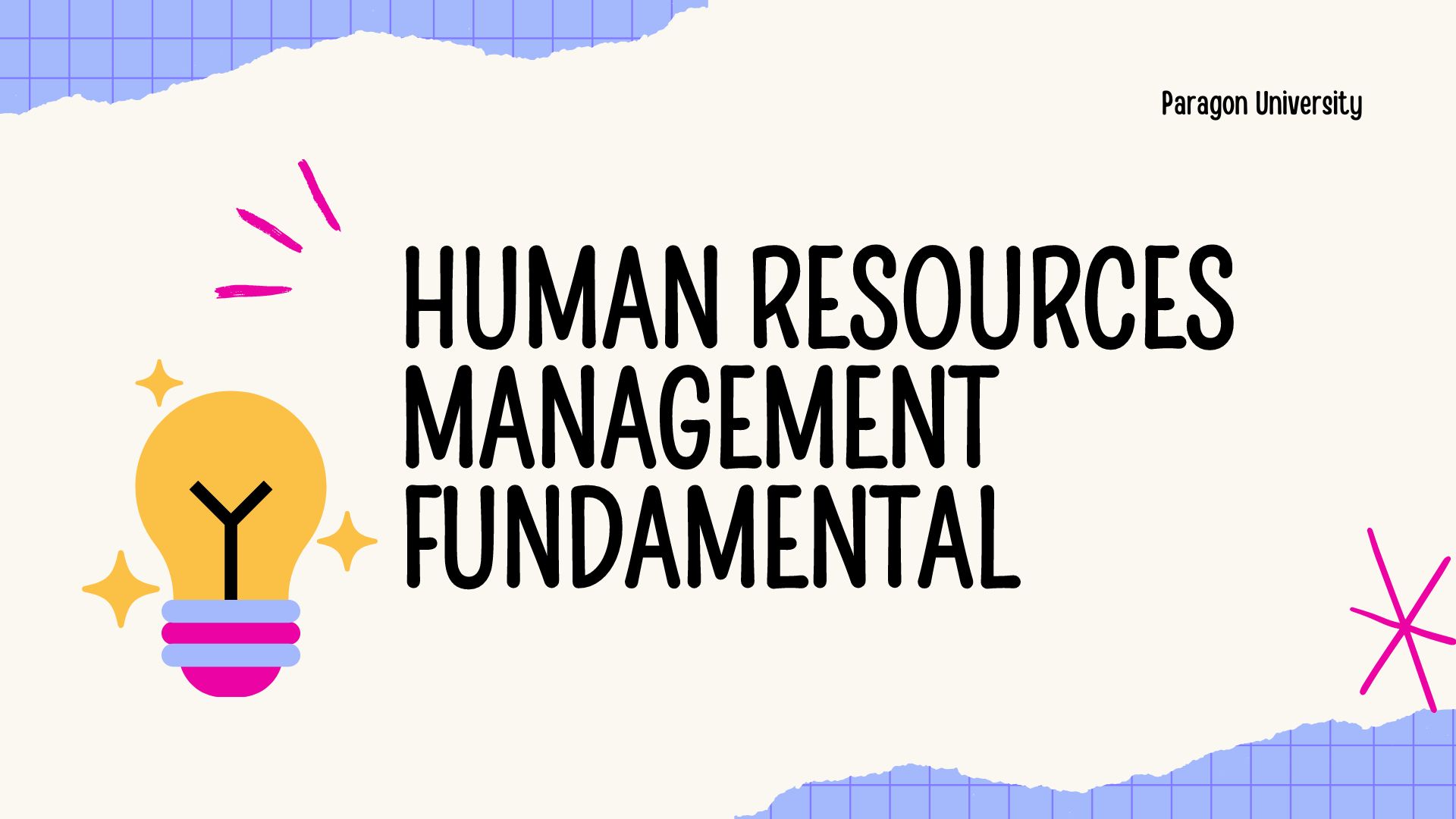 Course Image Human Resources Management Fundamental