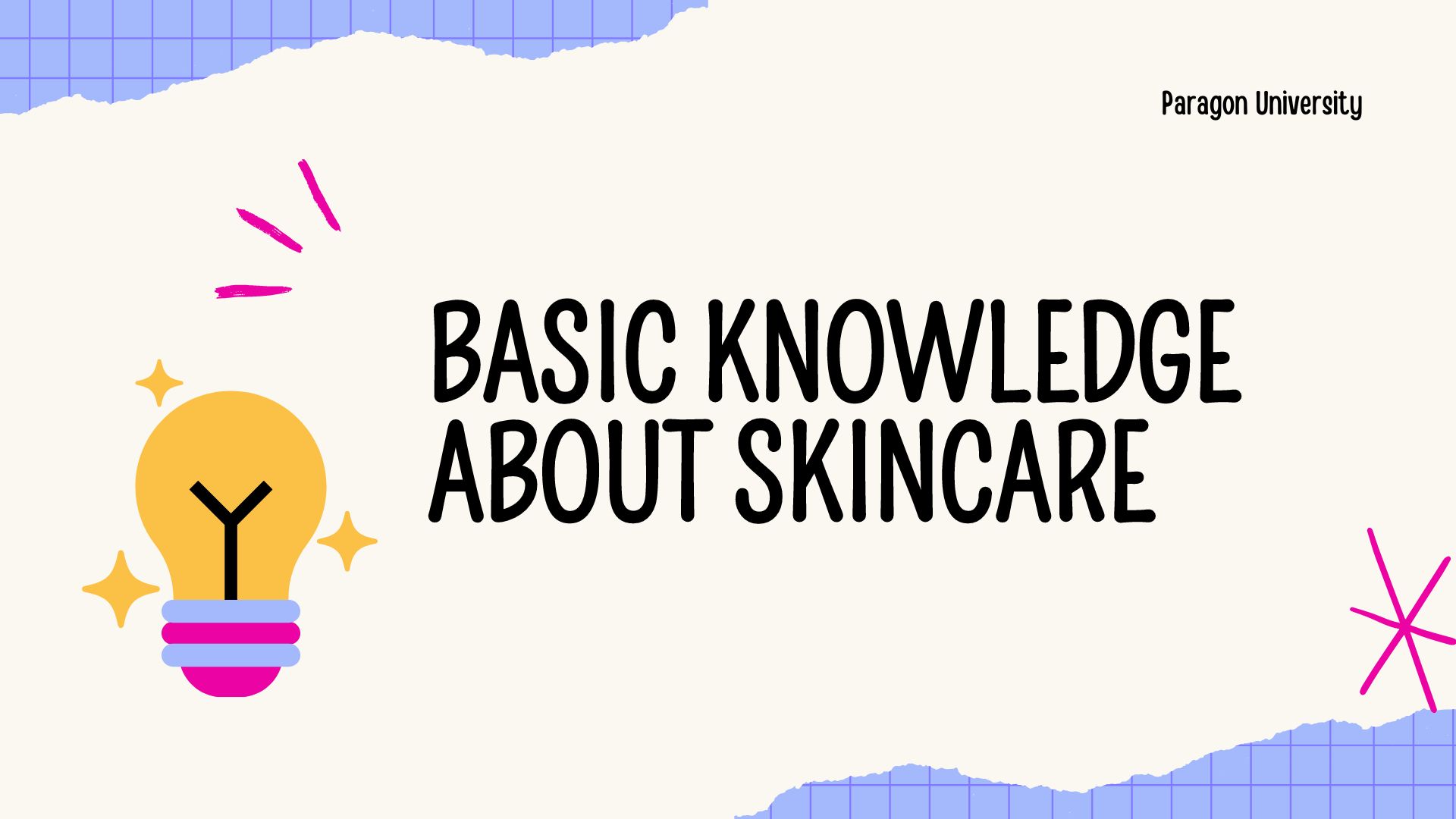 Course Image Basic Knowledge about Skincare