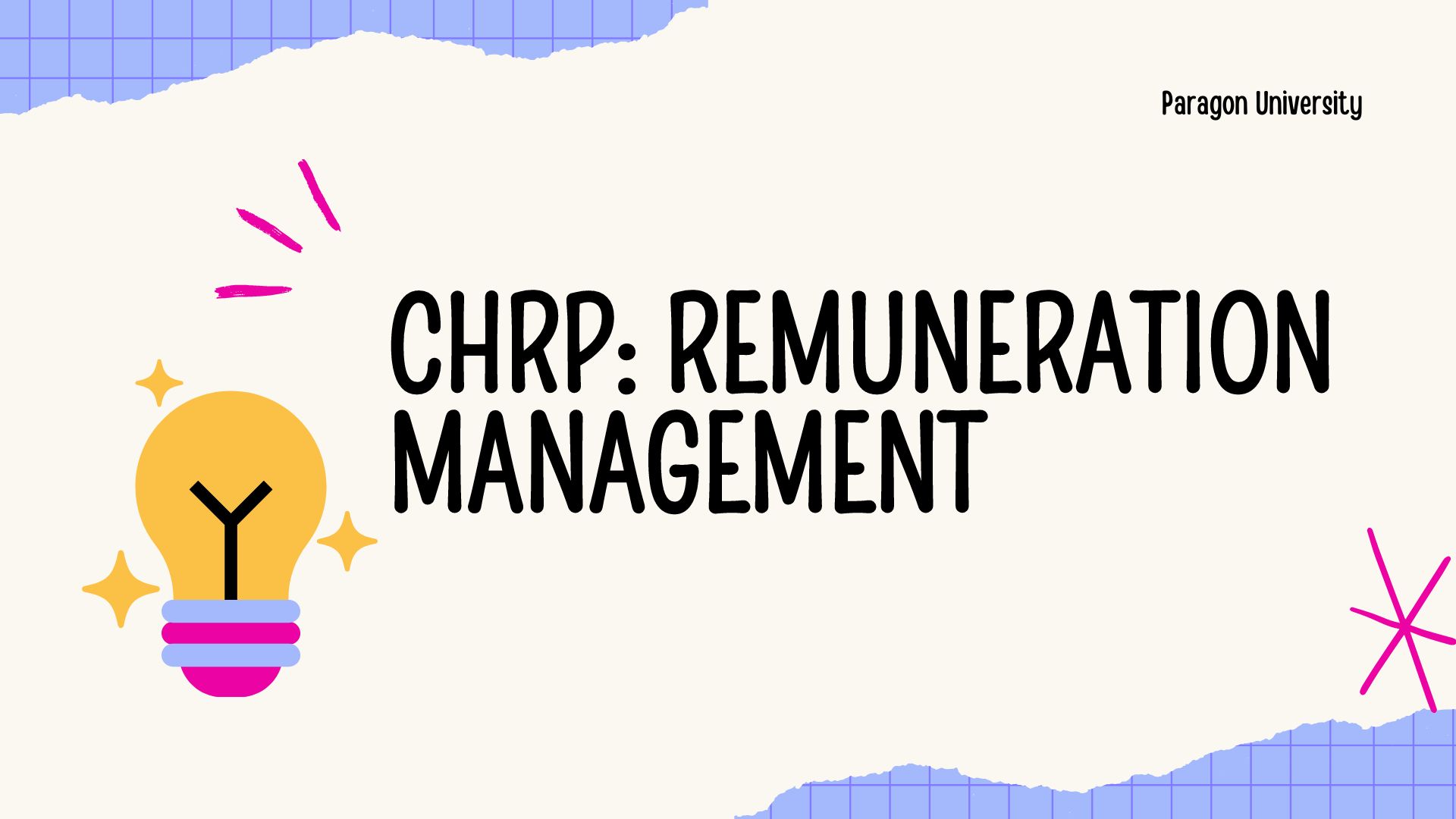 Course Image CHRP: Remuneration Management
