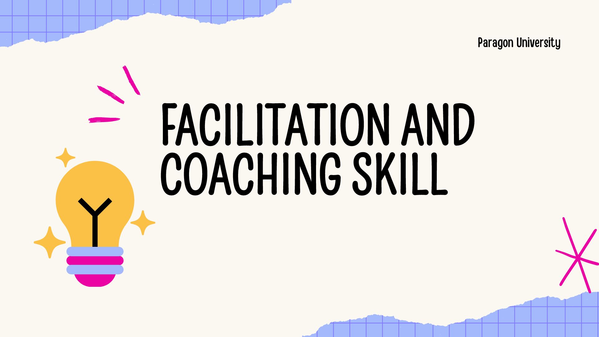 Course Image Facilitation and Coaching Skill