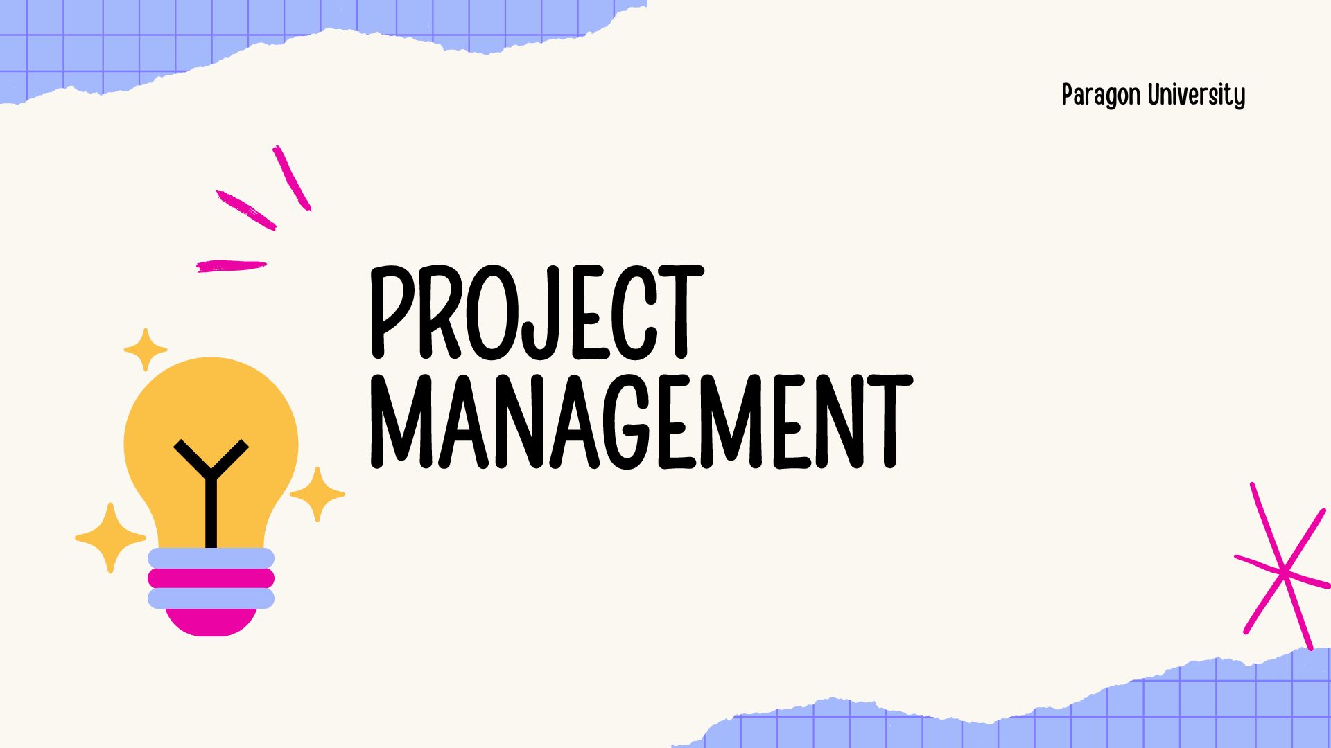 Course Image Project Management