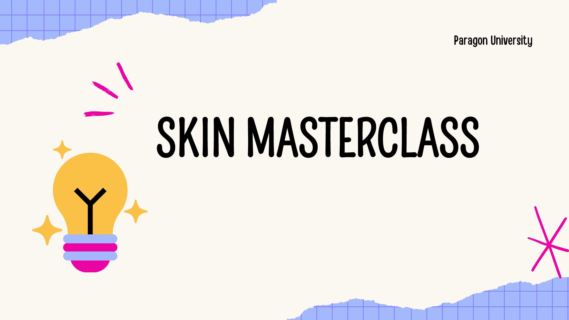 Course Image Skin Masterclass