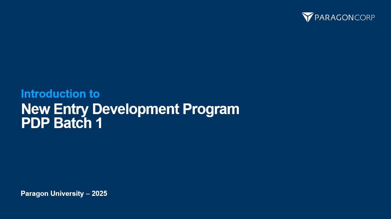 Course Image NEDP 1 - PDP Batch 1