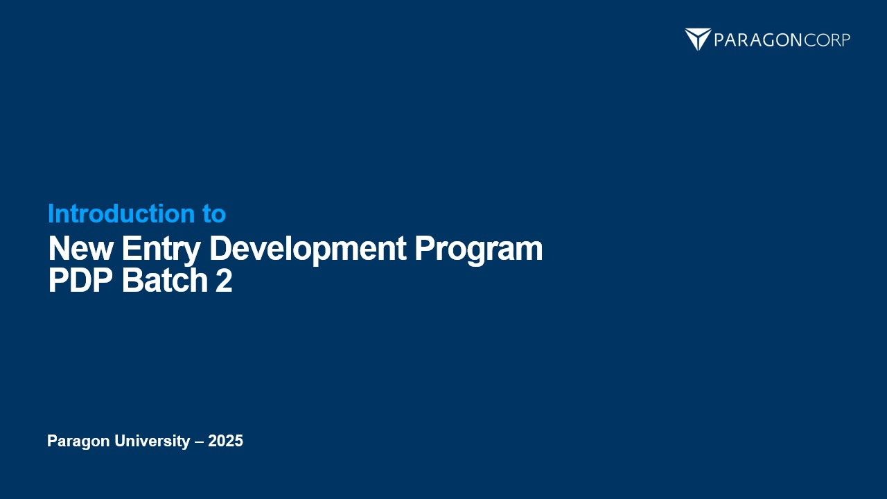 Course Image NEDP 1 - PDP Batch 2